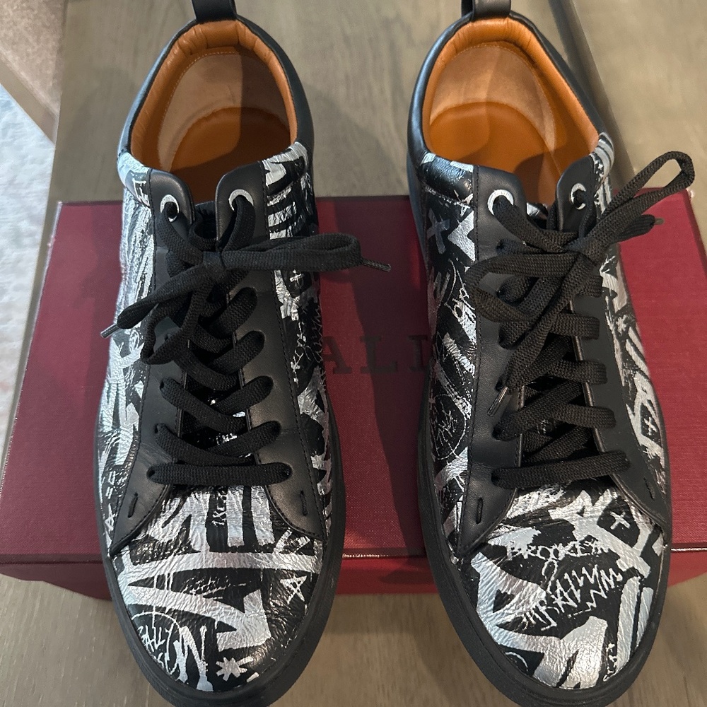 Men’s Bally leather sneaker